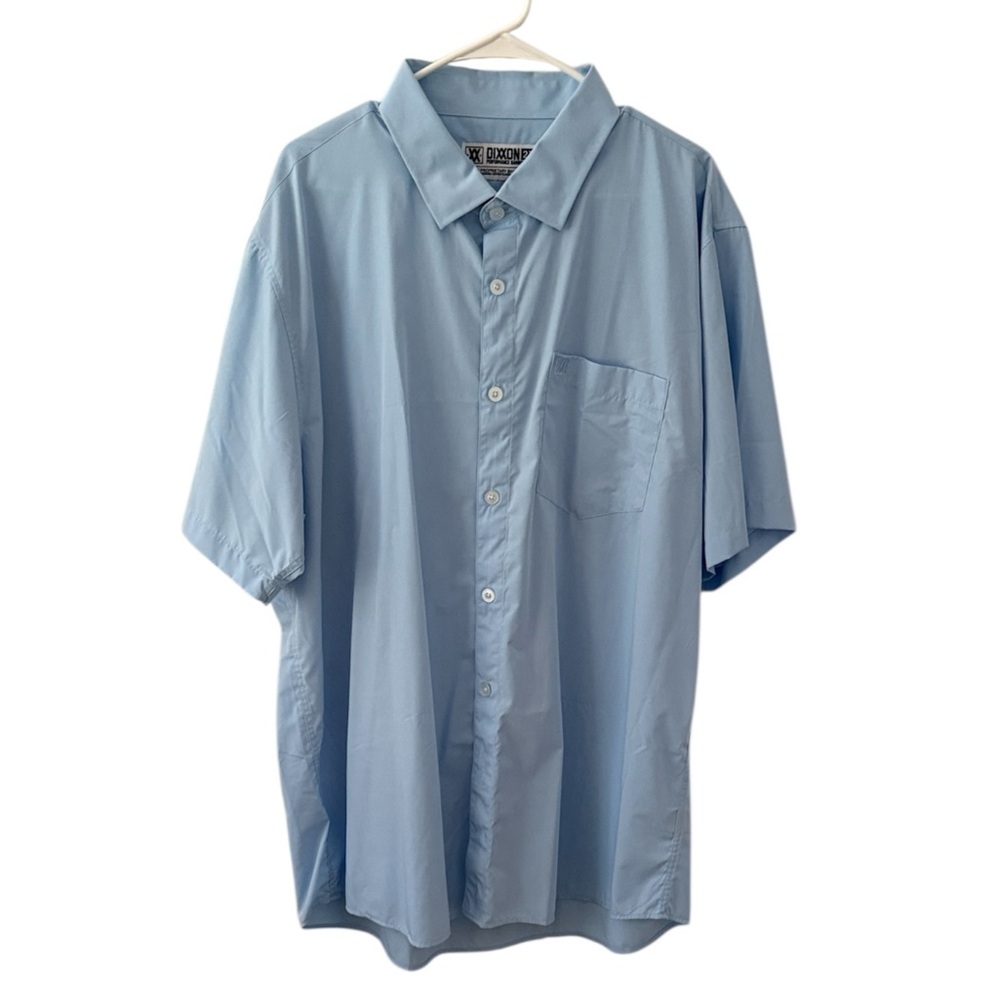 Dixxon Men's Blue Casual Button Down Shirt